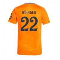 Maglie da calcio Real Madrid Antonio Rudiger #22 Seconda Maglia 2024-25 Manica Corta